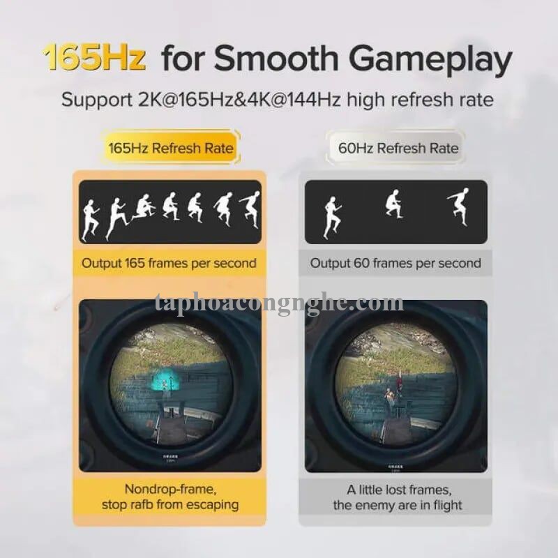 Ugreen 60844 3m cáp dp ra displayport 1.4 version hợp kim bọc lưới chống nhiễu màu đen DP112 30060844